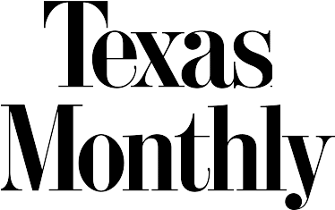 Text logo displaying Texas Monthly in a black serif font, channeling the professionalism akin to a Texas personal injury attorney.